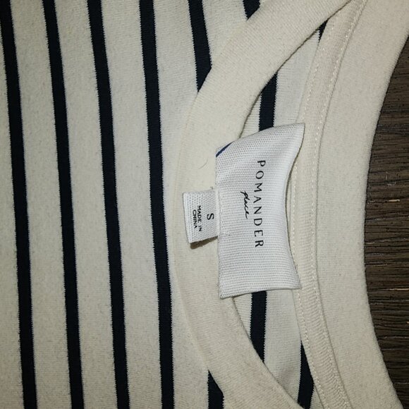 Tuckernuck Pomander Place Navy Stripe Gio Maxi Dress NWOT Small - Picture 6 of 8